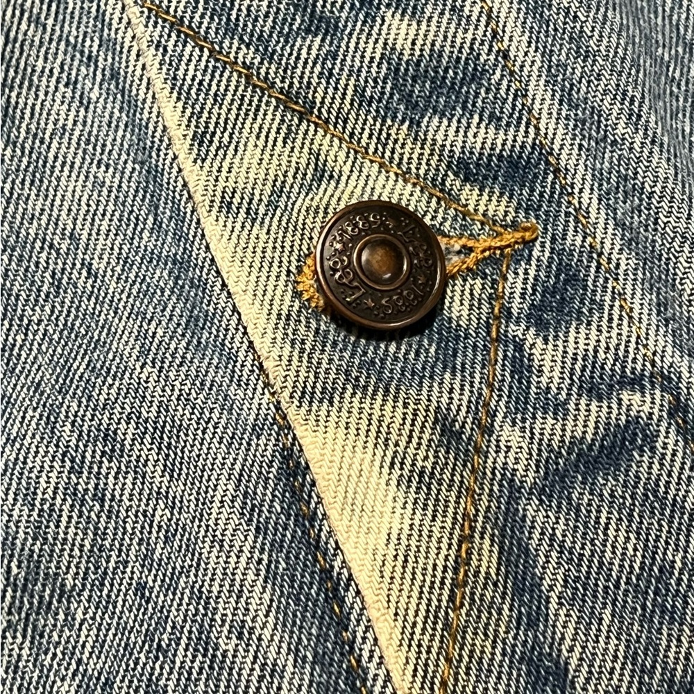 Vintage 90s Harley-Davidson Denim Jacket - Picture 10 of 12